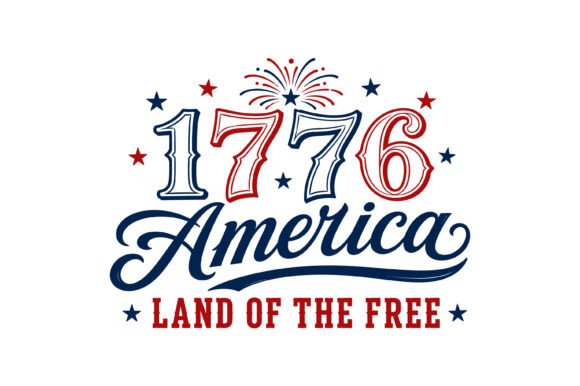 1776 America Free Design: A Typeface for Bold, Patriotic Projects