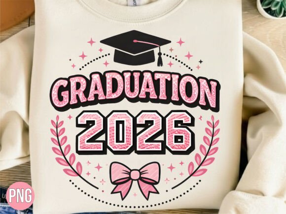 Celebrate the Class of 2026 with the Coquette Pink Design