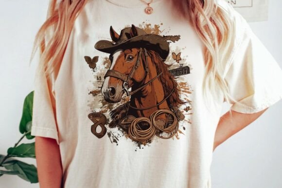 Cowboy Horse Western Rodeo Design: Your Next Favorite PNG
