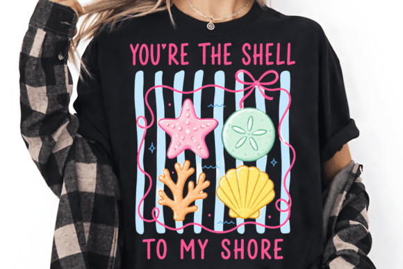 Cute Beach Coquette Summer PNG Design: A Coastal Dream
