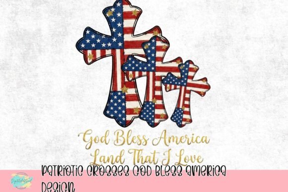 Faith and Freedom: Designing with Patriotic Crosses