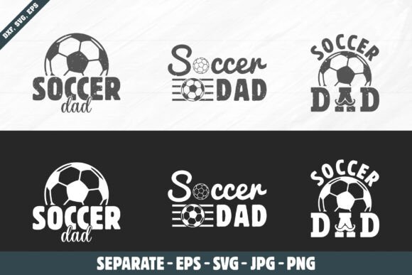 Game Day Vibes: Styling the Soccer Dad Typography Set